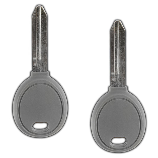 2x KeylessOption Car Key Replacement for 2000 2001 2002 2003 2004 2005 2006 Chrysler Sebring Town Country Dodge Caravan Durango Ram Jeep Cherokee Wrangler, Y160 4D 64, Programming Guide Included